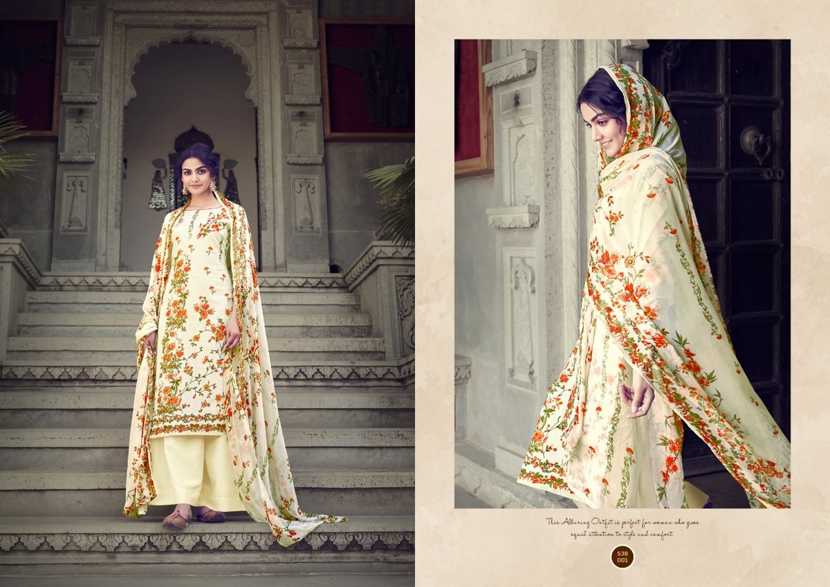 Belliza Designer Nazia 538-001 to 538-010 Series 1