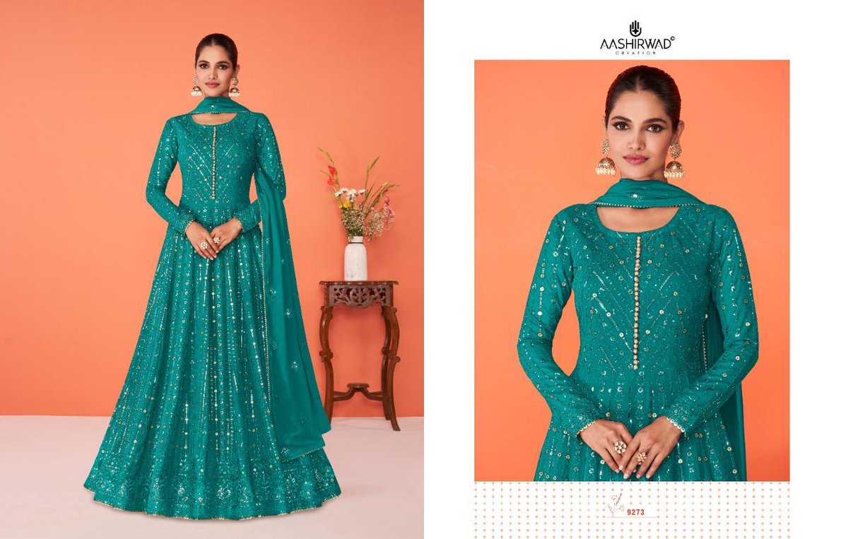 Aashirwad Creation Shehnaaz 9269-9273 Series 5