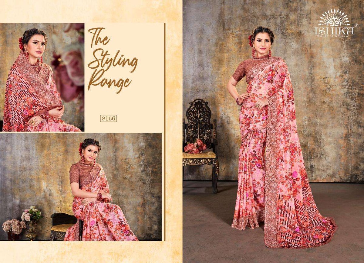 Ishika Saree Lashkara Vol-4 8161-8168 Series 6