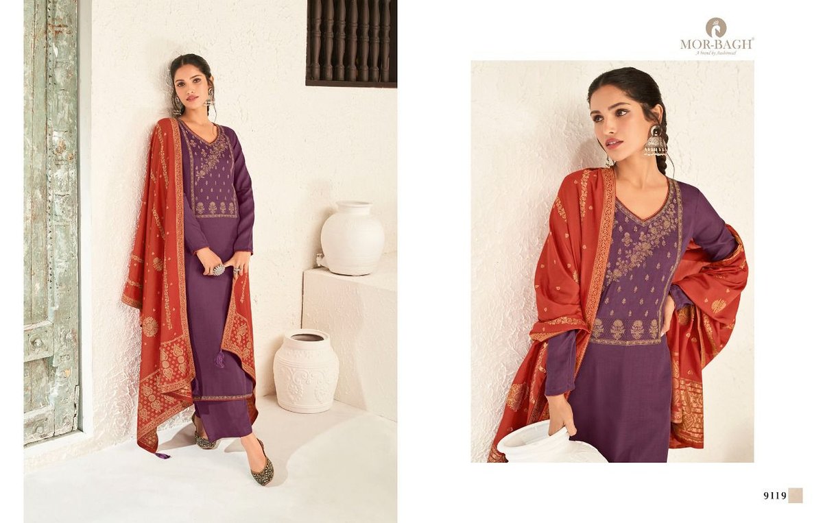 Aashirwad Creation Mor Bagh Misri 9115-9120 Series 5
