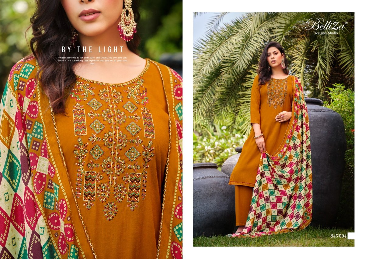 Belliza Designer Lovina 845-001 to 845-008 Series 4