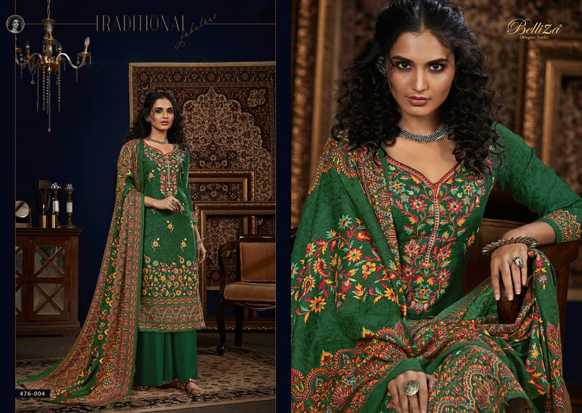 Belliza Designer Alisha Vol-3 476-001-476-010 Series 4