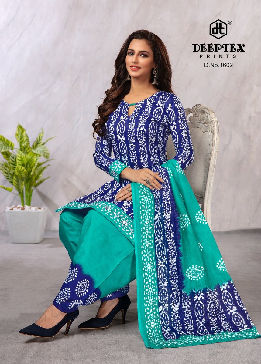 Deeptex Prints Batik Plus Vol-16 1601-1610 Series 2