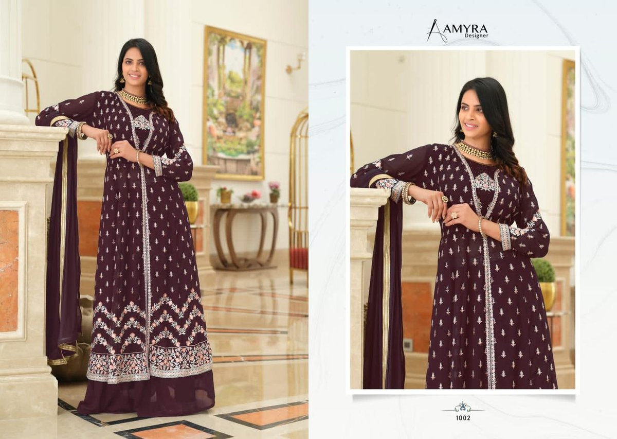 Amyra Designer Crimson 1001-1004 Series 2