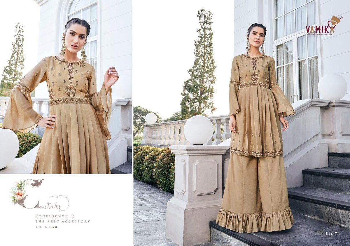 Arihant Fashion Vamika Chinon 11001-11006 Series 1