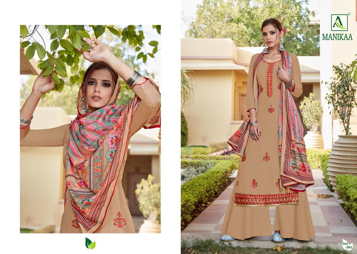 Alok Suits Manikaa 565-001 to 565-008 Series 1