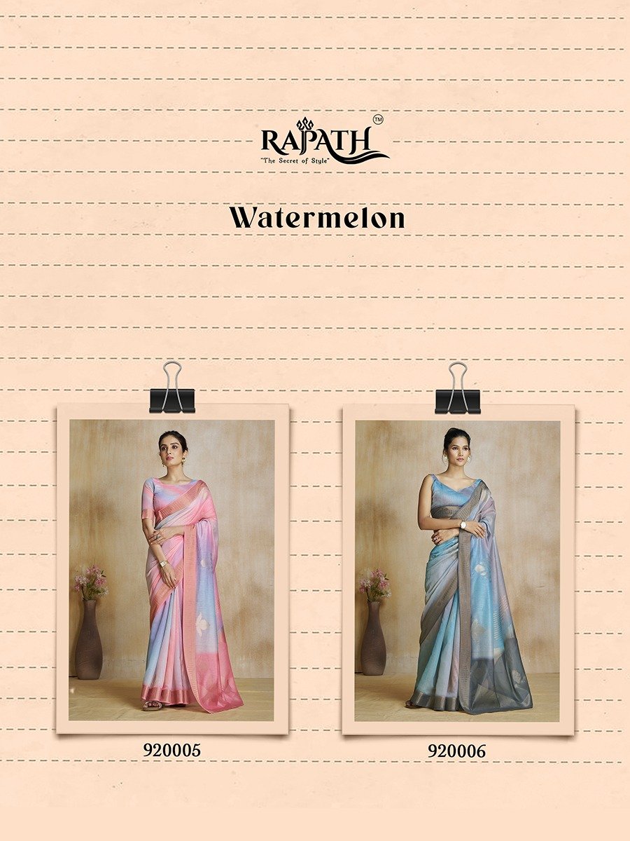 RAJPATH WATERMELON SILK 920001 TO 920006 7