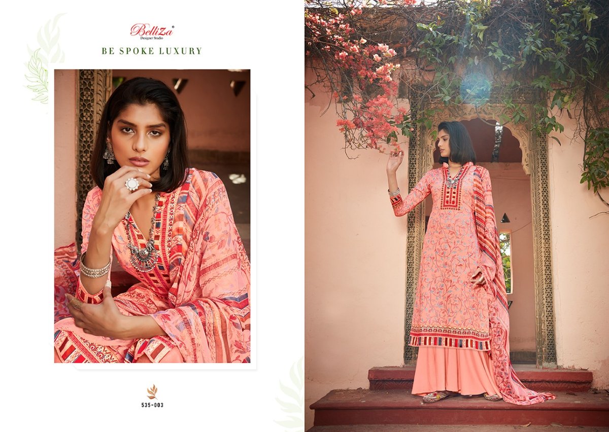 Belliza Designer Swara Vol-2 535-001 to 535-010 Series. 3