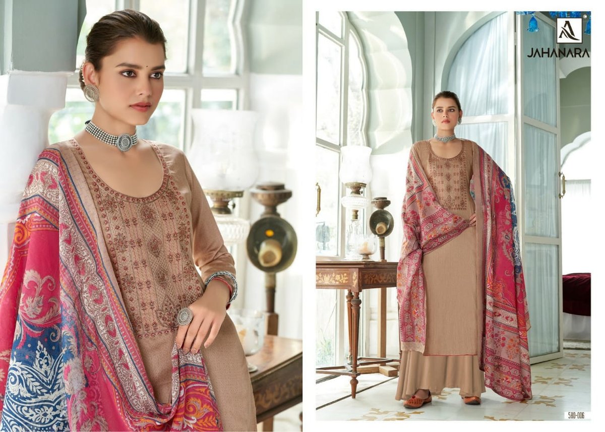 Alok Suits Jahanara 580-001 to 580-010 Series 6