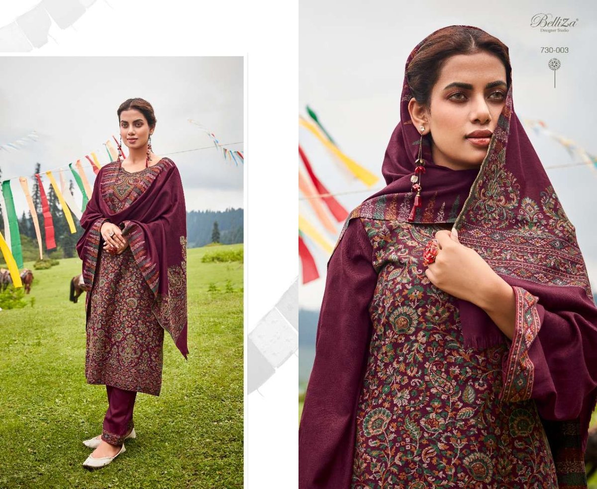 Belliza Designer Nazma 730-001 to 730-008 Series 3