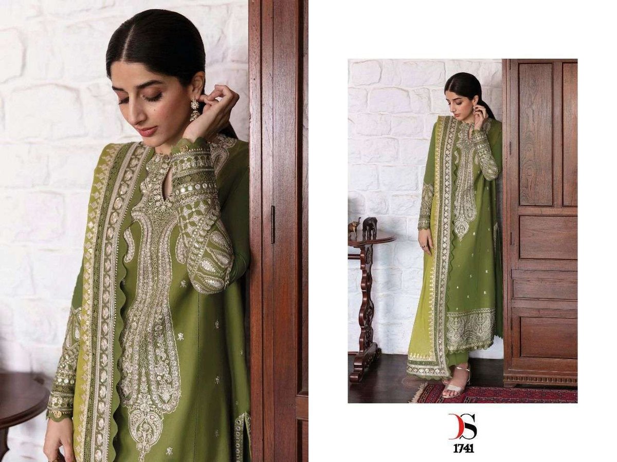 Deepsy Suits Zaha Luxury Lawn 1741-1745 Series 1