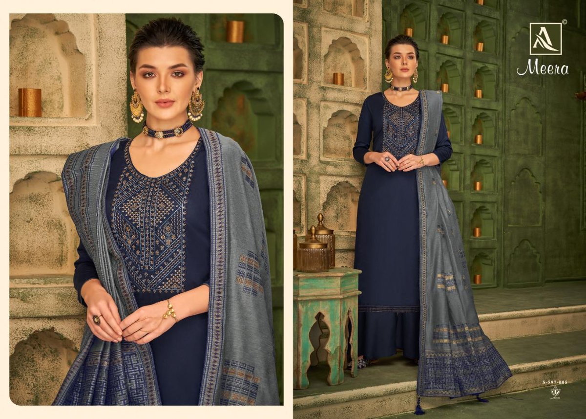 Alok Suits Meera 597-001 to 597-008 Series 5