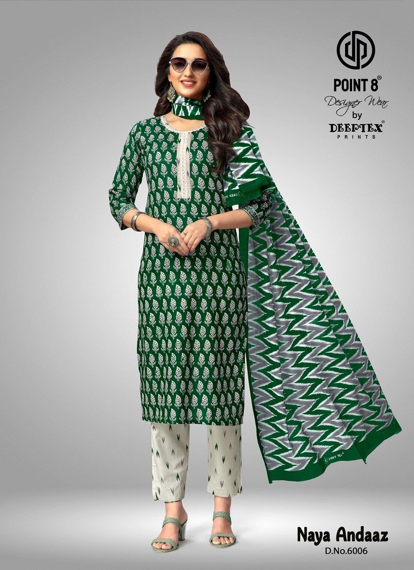 DEEPTEX NAYA ANDAAZ VOL-6 6001 TO 6010 6