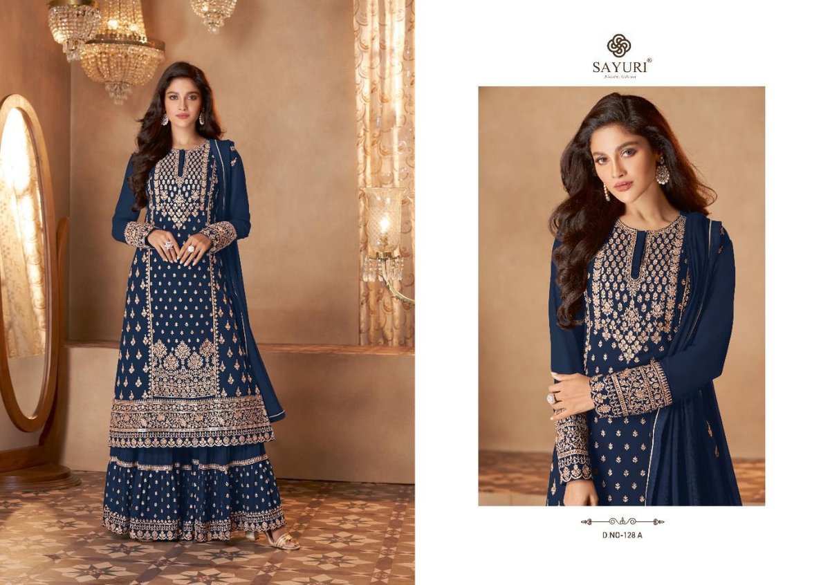 Aashirwad Creation Sayuri Zohra 128 Colors 1