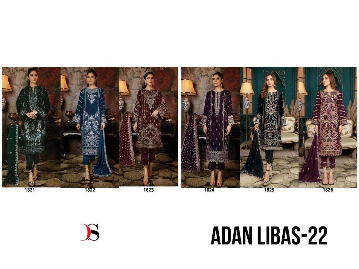 Deepsy Suits Adan Libas Vol-22 1821-1826 Series 7
