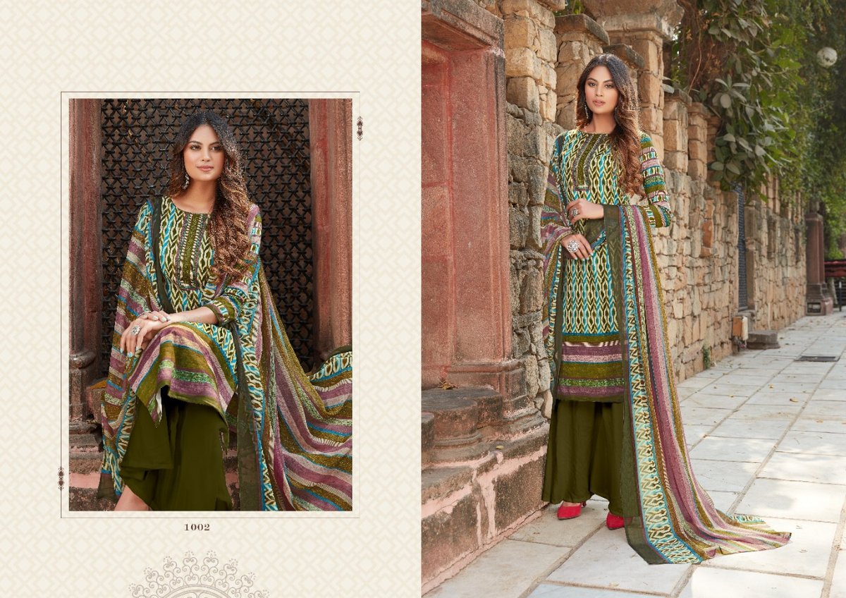 Anita Silk Mills Patola 1001-1008 Series 2