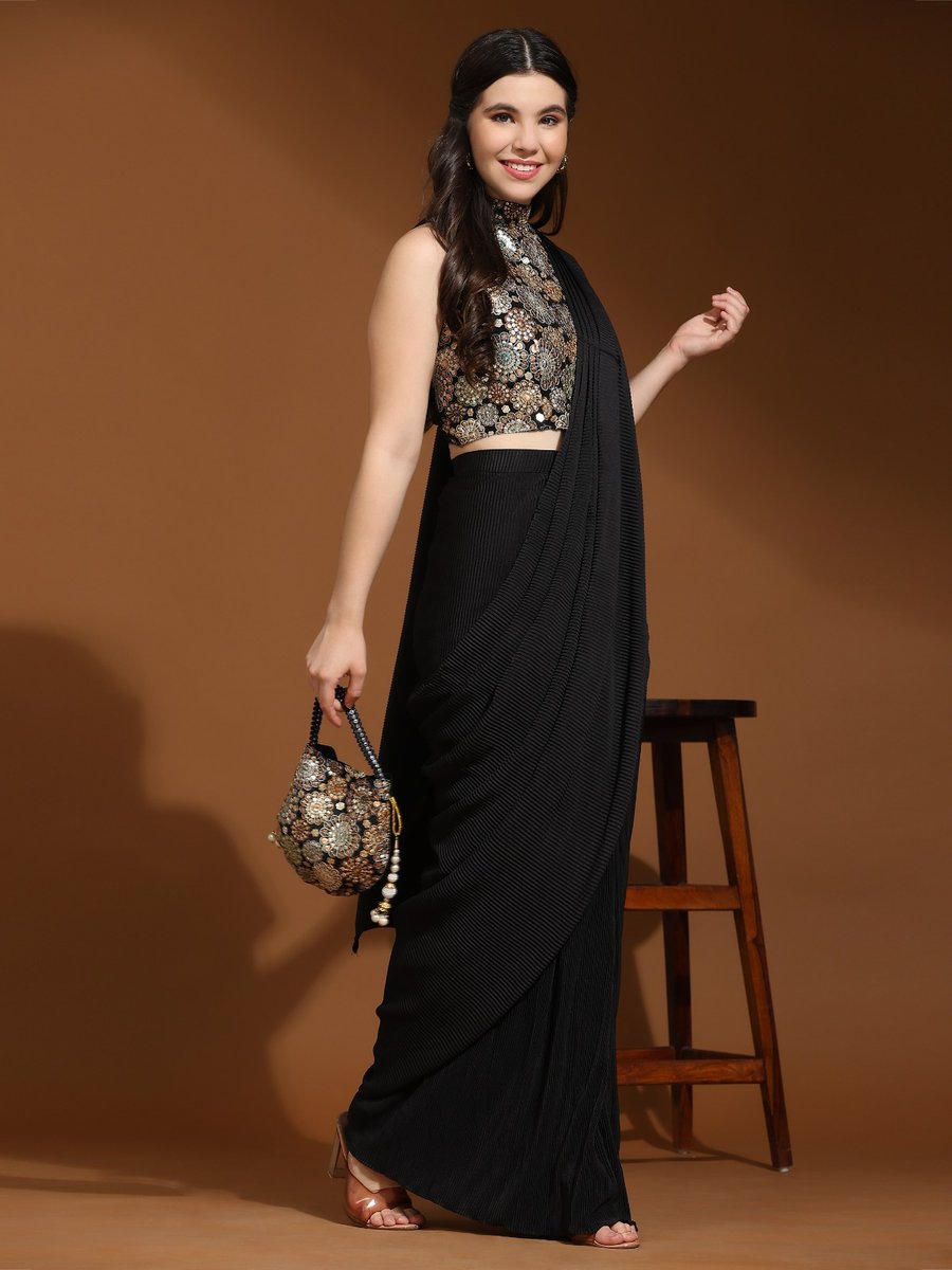 Aamoha Trendz Ready To Wear Designer Saree 10931 Design 3