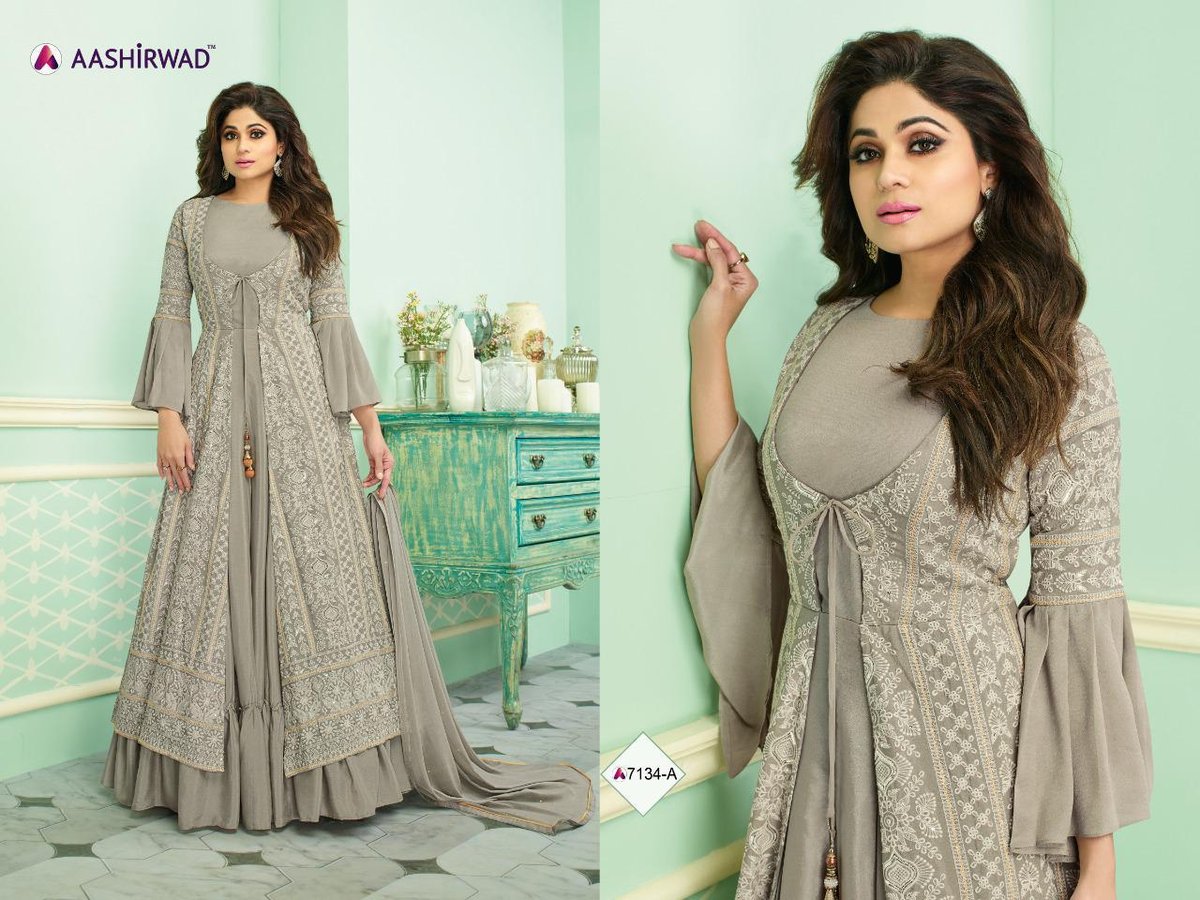 Aashirwad Creation Gulkand Gauhar 7134 Colors 1