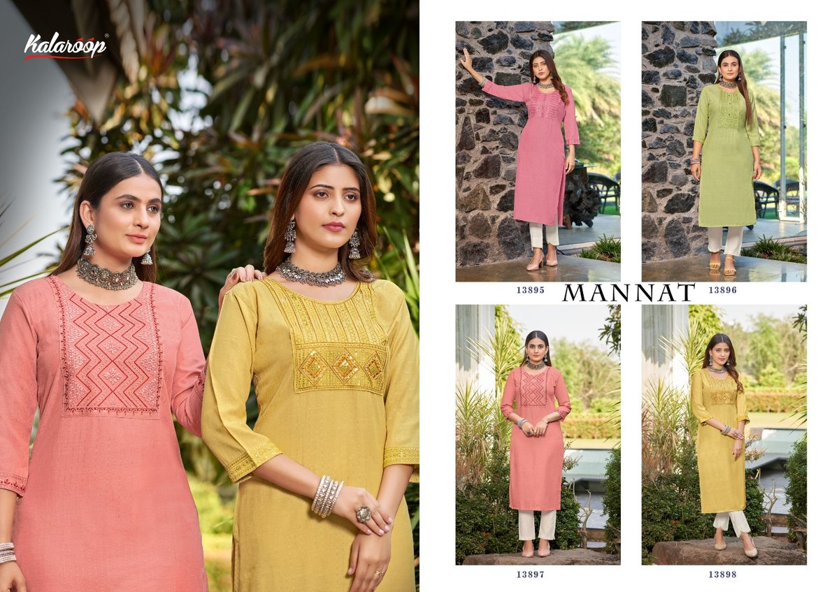 KALAROOP MANNAT 13895 TO 13898 5