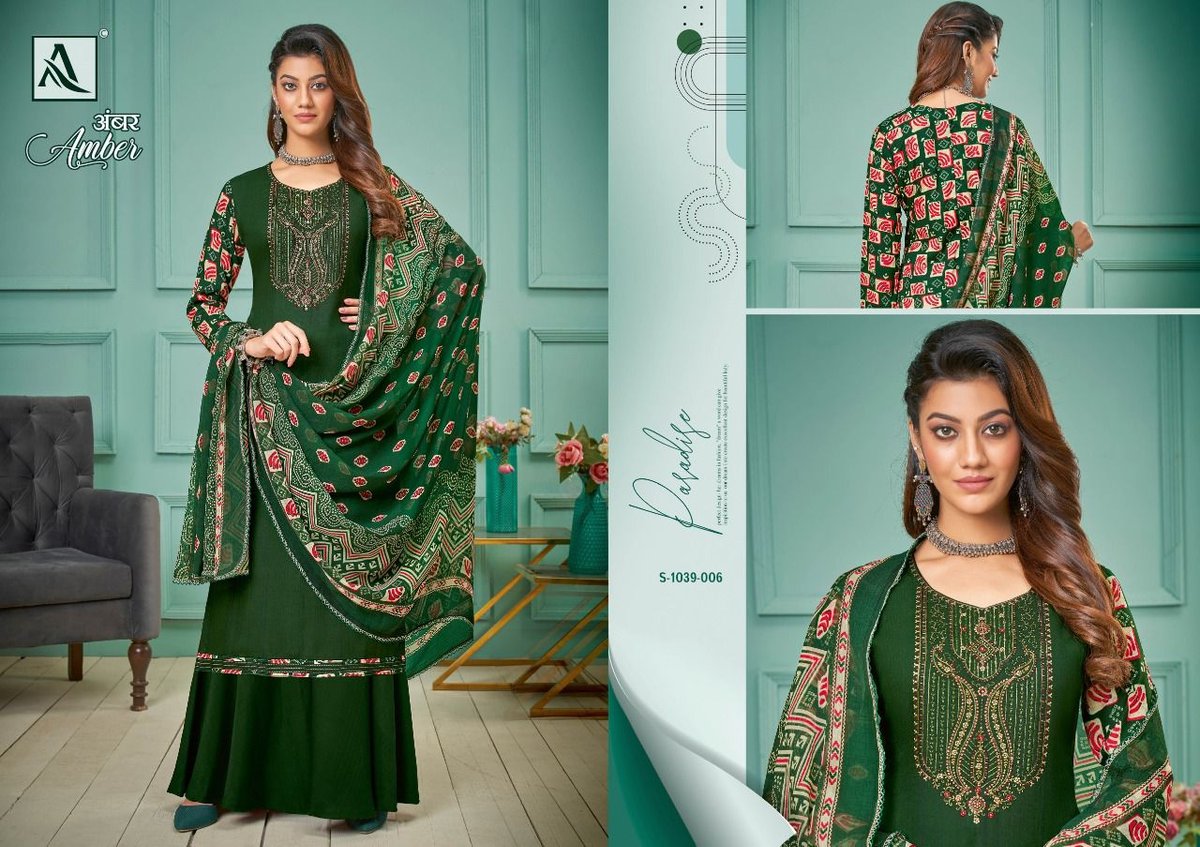 Alok Suits Amber 1039-001 to 1039-008 Series 6