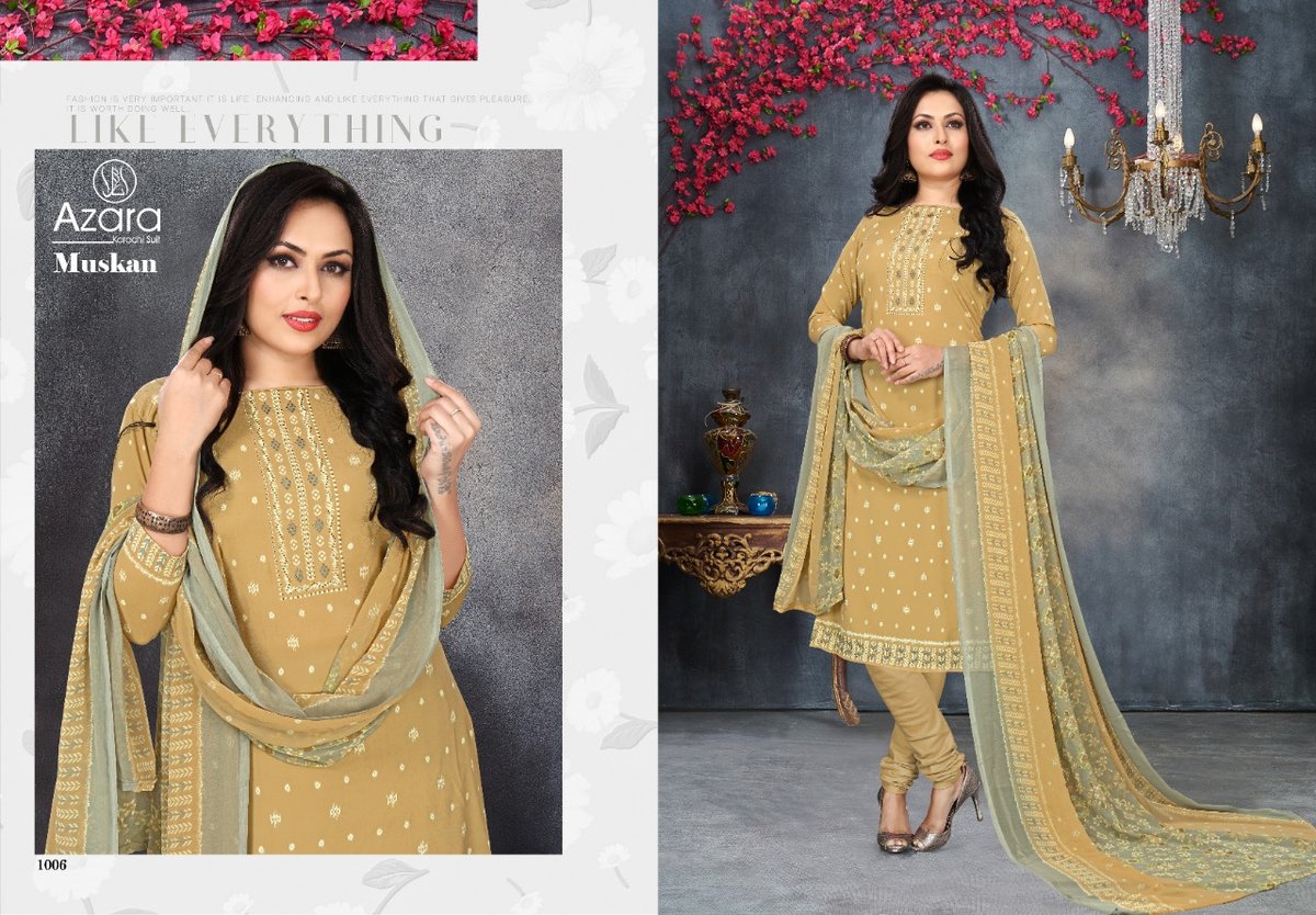 Azara Muskan 1001-1006 Series 6