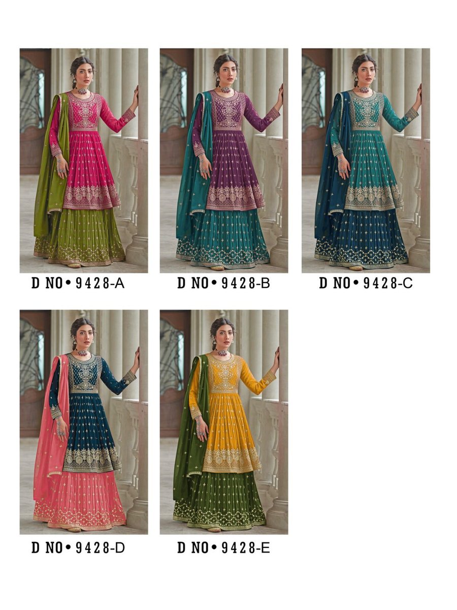 Aashirwad Creation 9428 Master Copy Colors 6