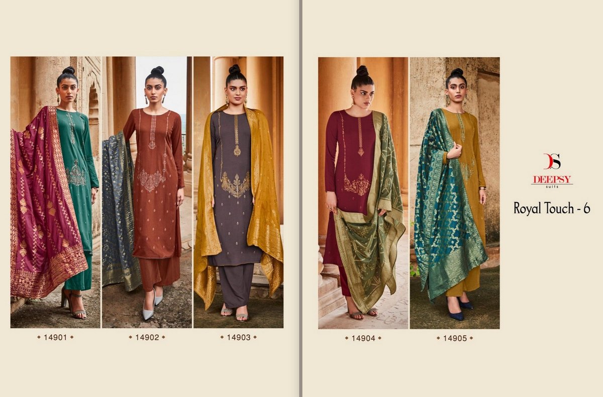 Deepsy Suit Royal Touch Vol-6 14901-14905 Series 6