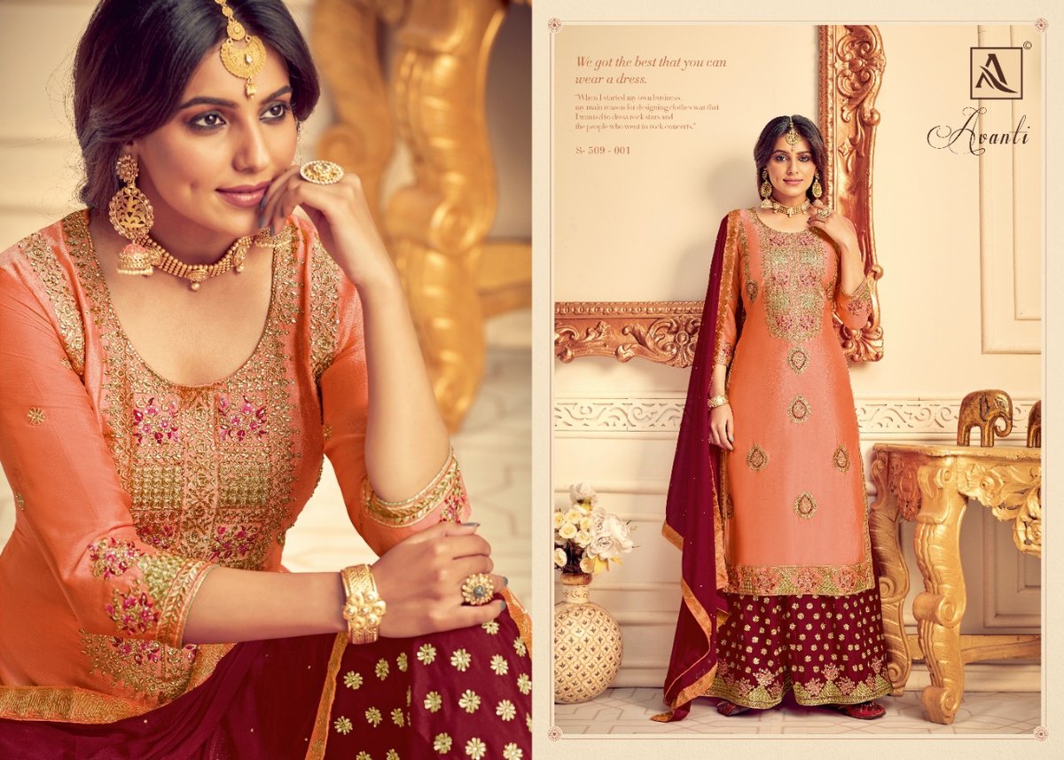 Alok Suits Avanti 509-001-509-008 Series 1