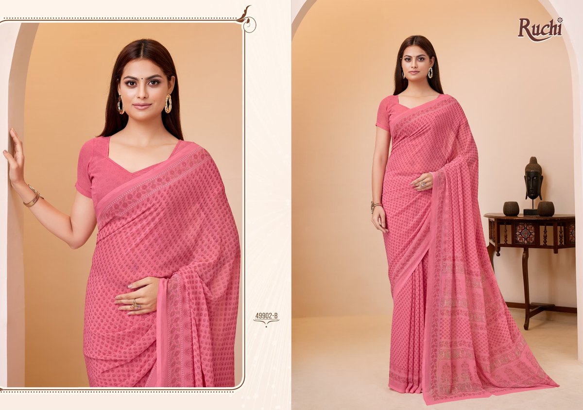 RUCHI SAREE RAGAA GEORGETTE 9