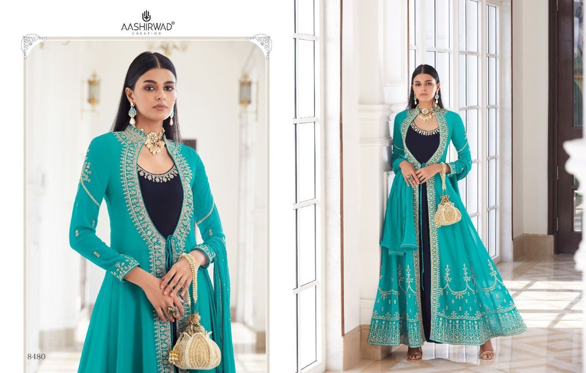 Aashirwad Creation Panch Ratna 8480-8483 Series 1