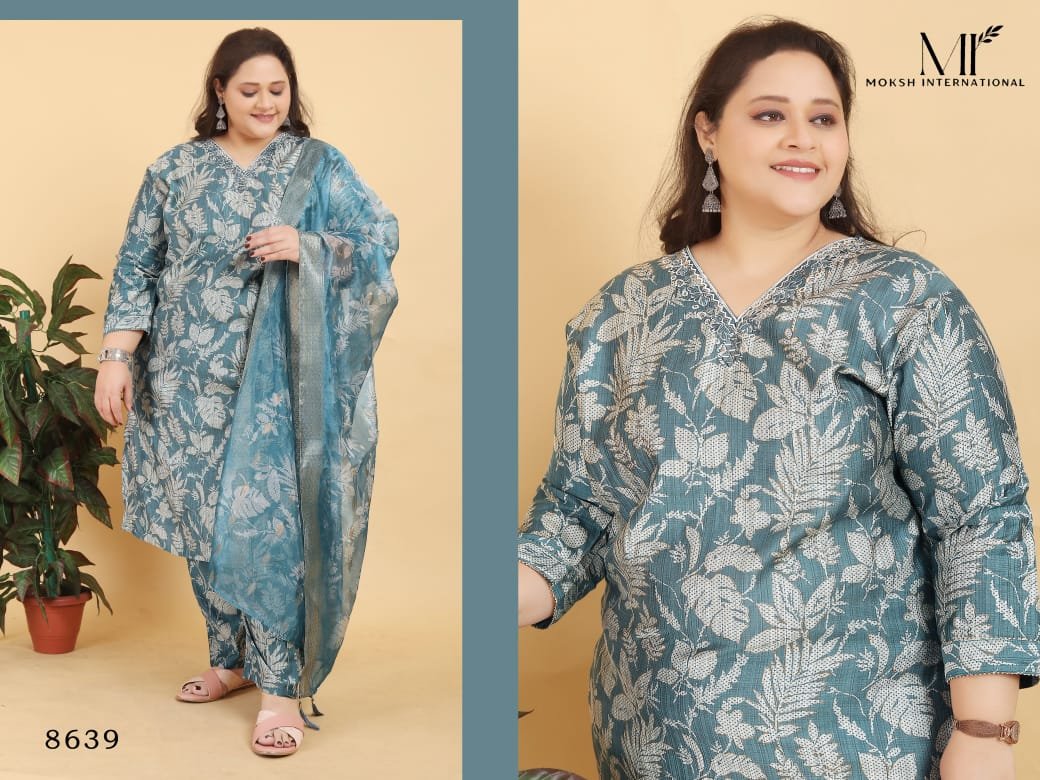 MOKSH BIG SIZE ANGLE VOL-01 8637 TO 8639 3