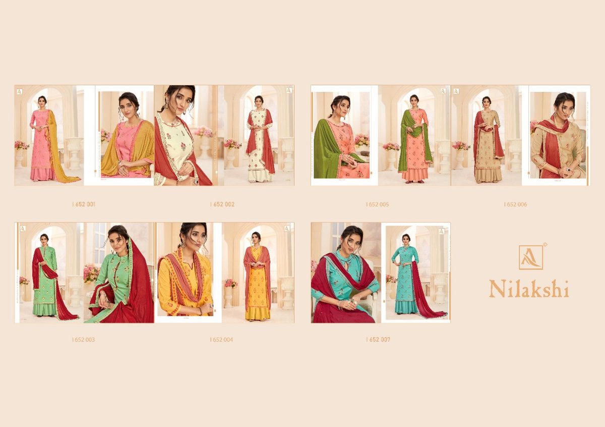 Alok Suits Nilakshi 652-001-652-007 Series 8