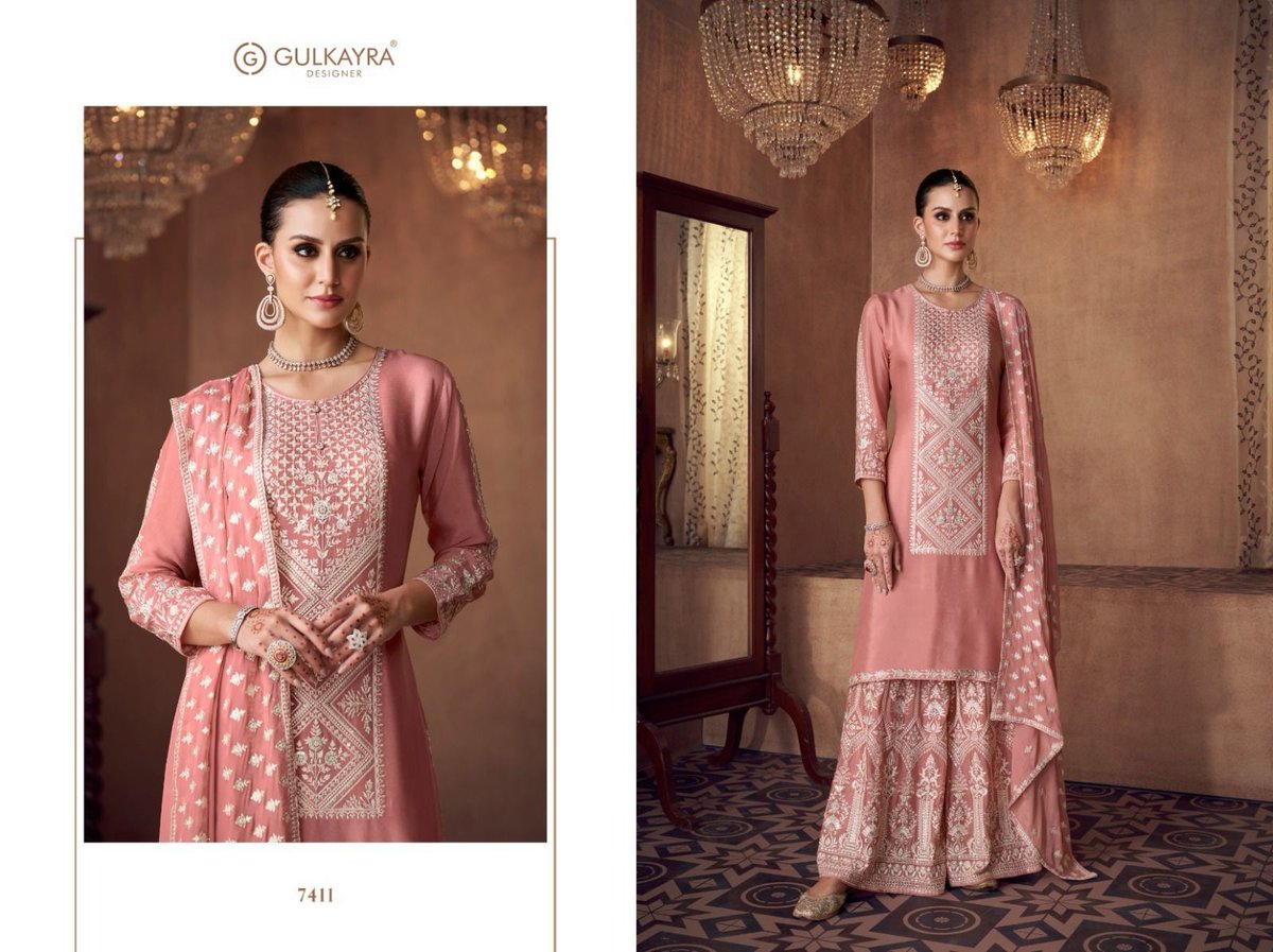 GULKAYRA DESIGNER VEEDA SERIES 7411 TO 7414 1