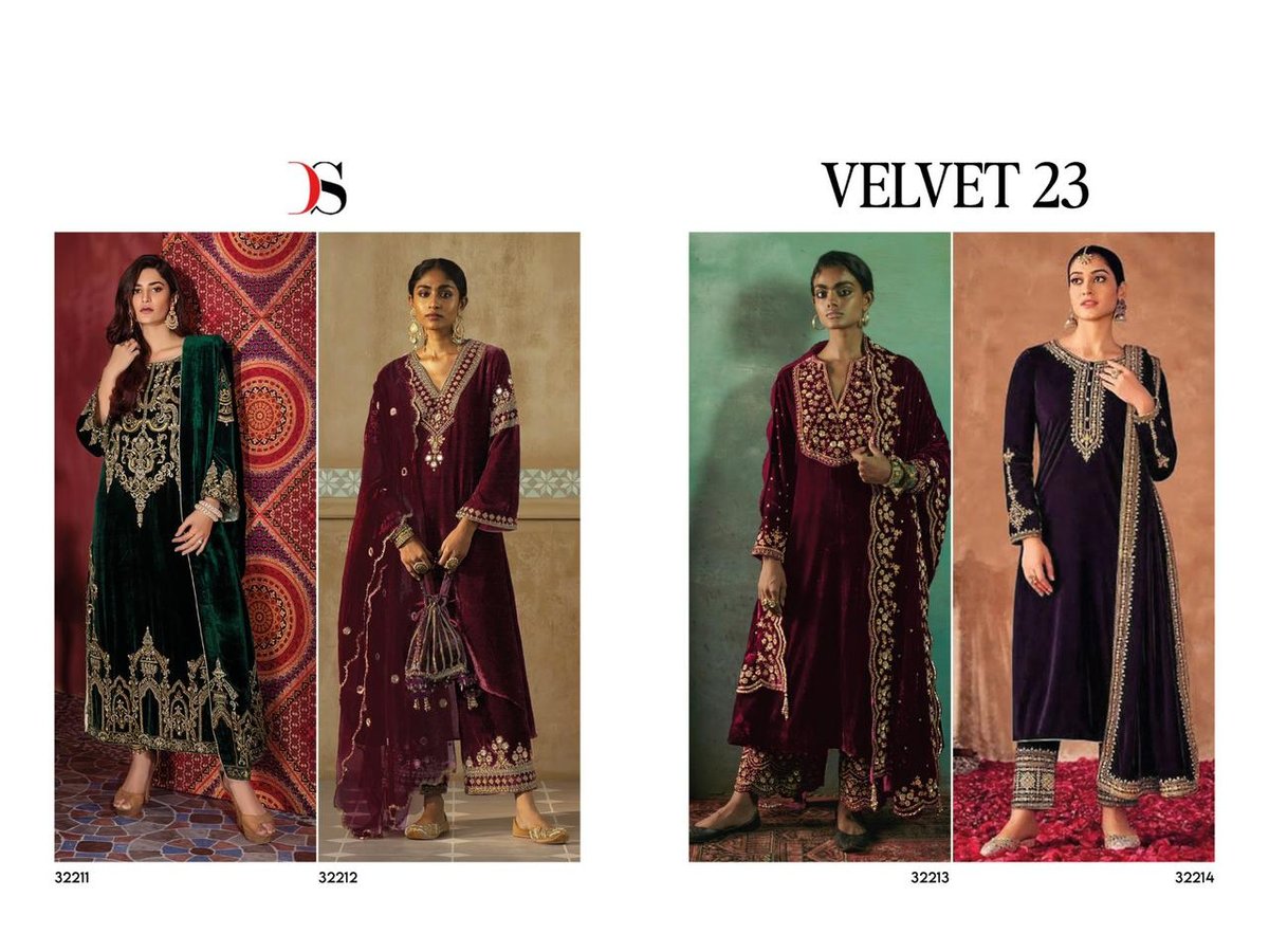 Deepsy Suit Velvet 23 32211-32214 Series 5