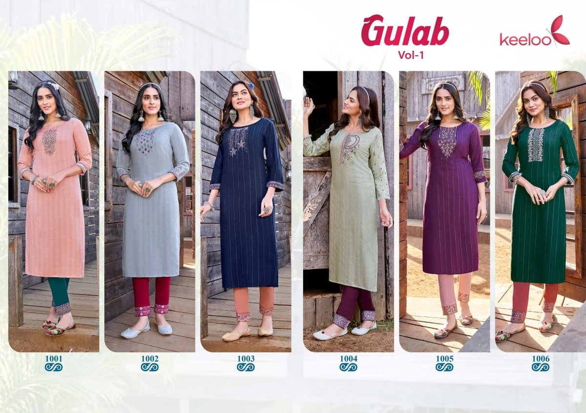 KEELOO GULAB VOL-1 1001 TO 1006 7