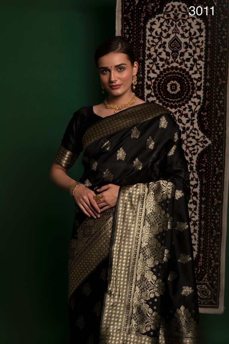 Anjani Art Silk Saree 3010-3012 Design 3