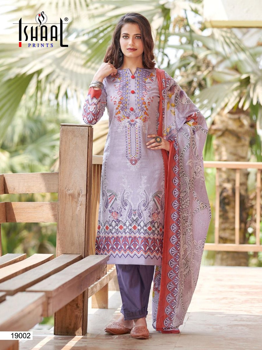Ishaal Prints Gulmohar Vol-19 19001-19010 Series 2