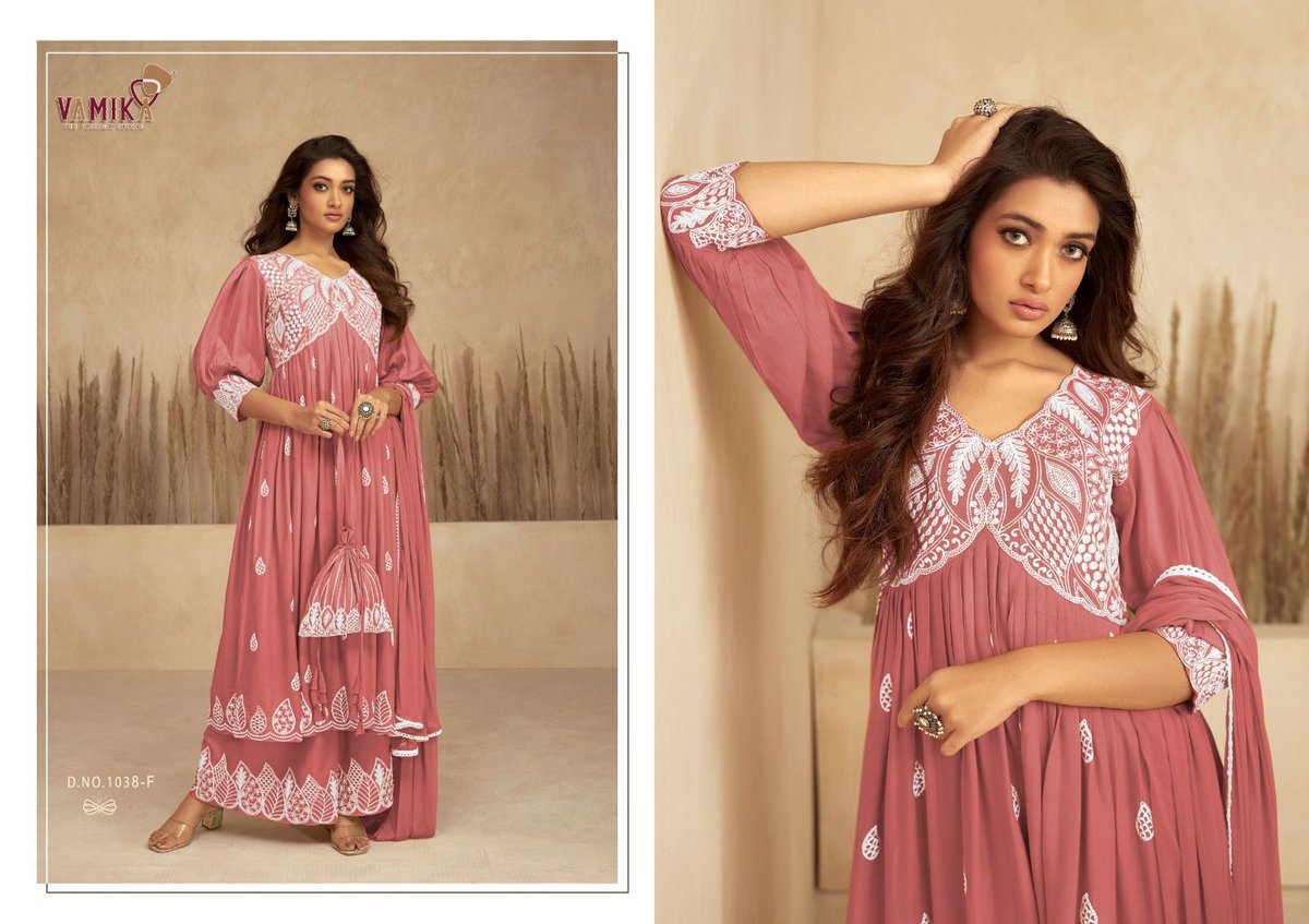 VAMIKA LAKHNAVI VOL-7 1038-F TO 1038-J 1