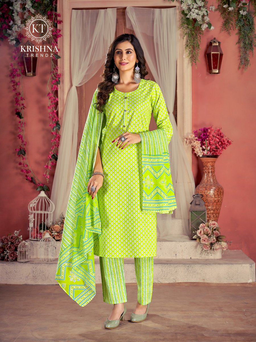 KRISHNA TRENDZ SUMER COTTON VOL-1 1001 TO 1007 2