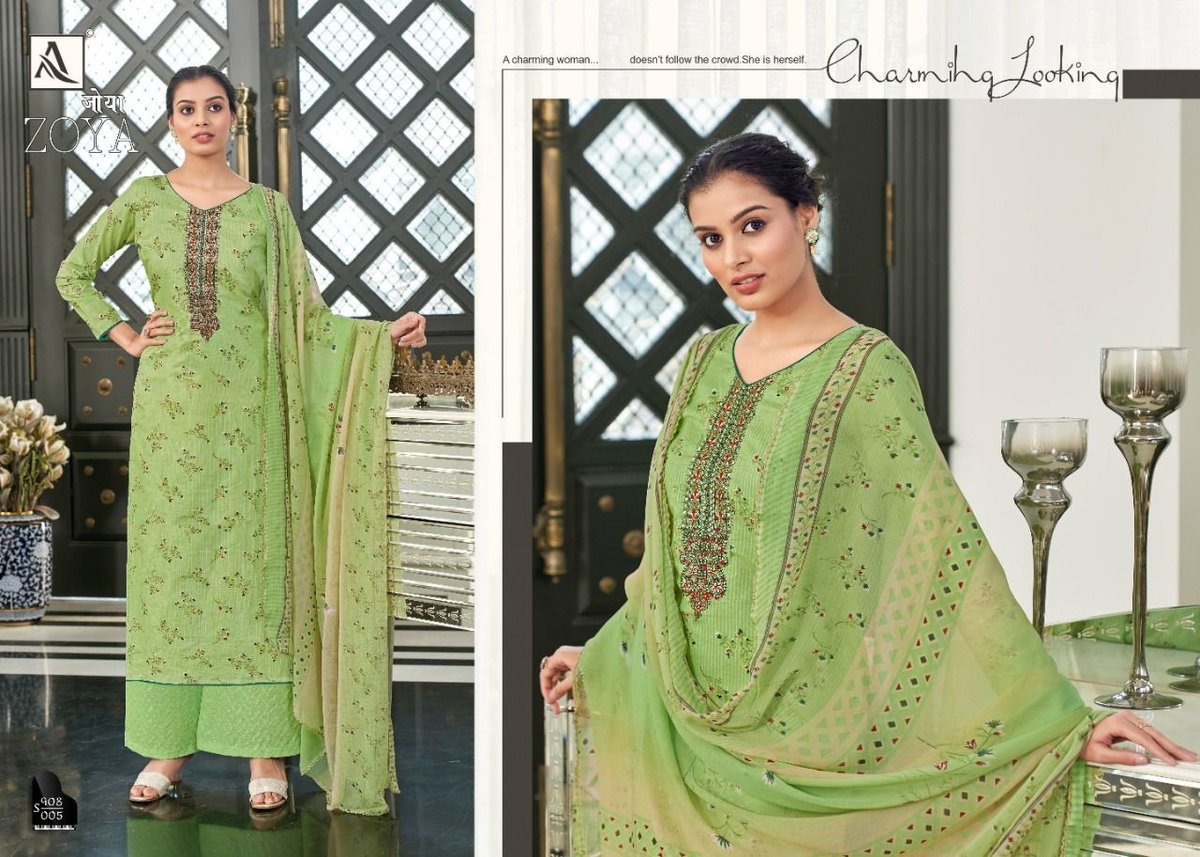 Alok Suit Zoya 908-001 to 908-010 Series 5