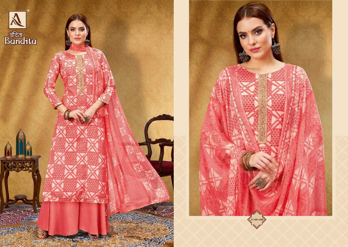 Alok Suit Bandita 1061-001 to 1061-008 Series 8