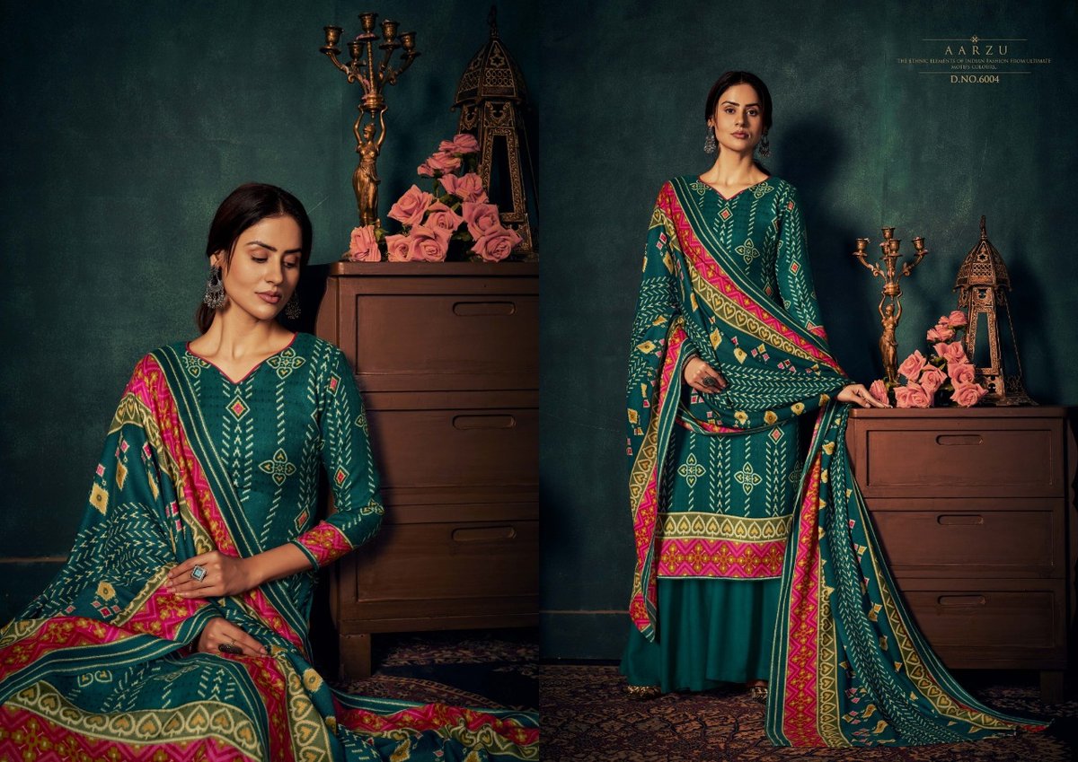Dhriti Fashion Aarzu Vol-4 6001-6008 Series 4