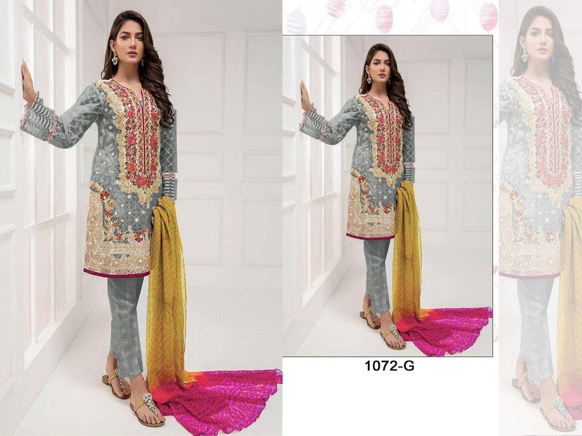 AGF 1072 Colors Pakistani Style Suits 2