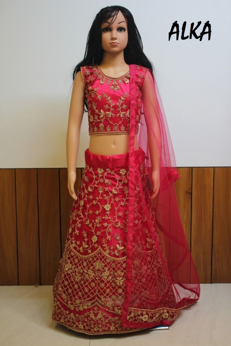 Alka Kidswear Lehenga Vol-20 187-190 Series 8