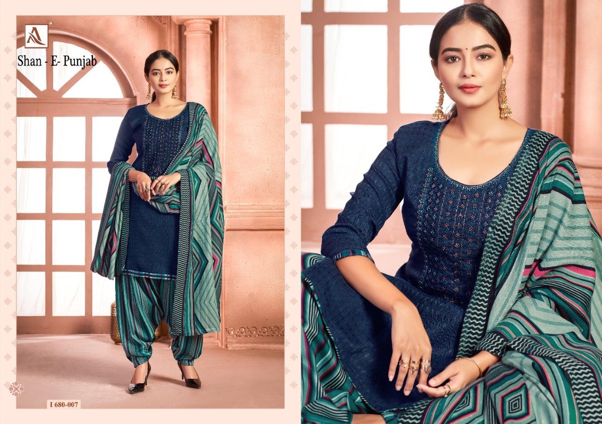Alok Suits Shan E Punjab 680-001-680-010 Series 7