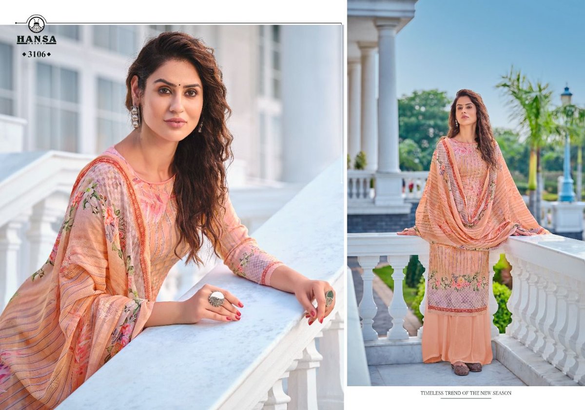 Hansa Prints Hidaya Suvarna 3101-3106 Series 6