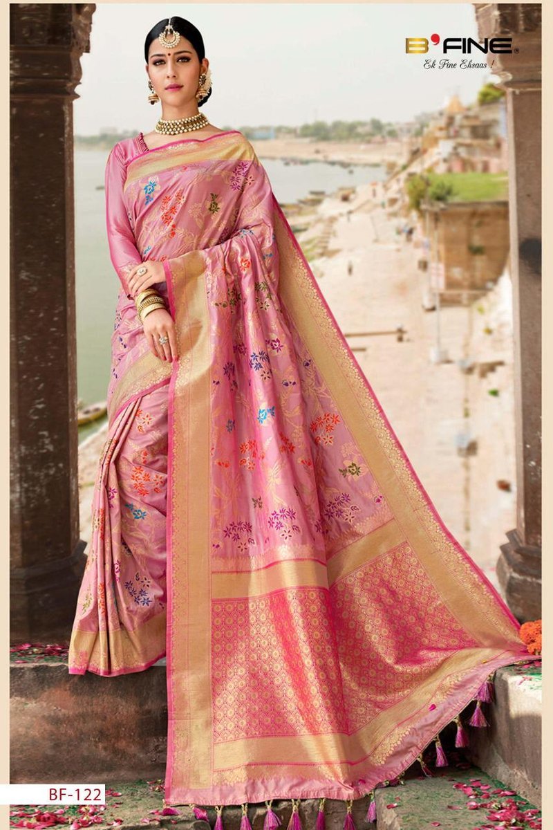 B'Fine Saree Banaras Story 101-159 Series 7