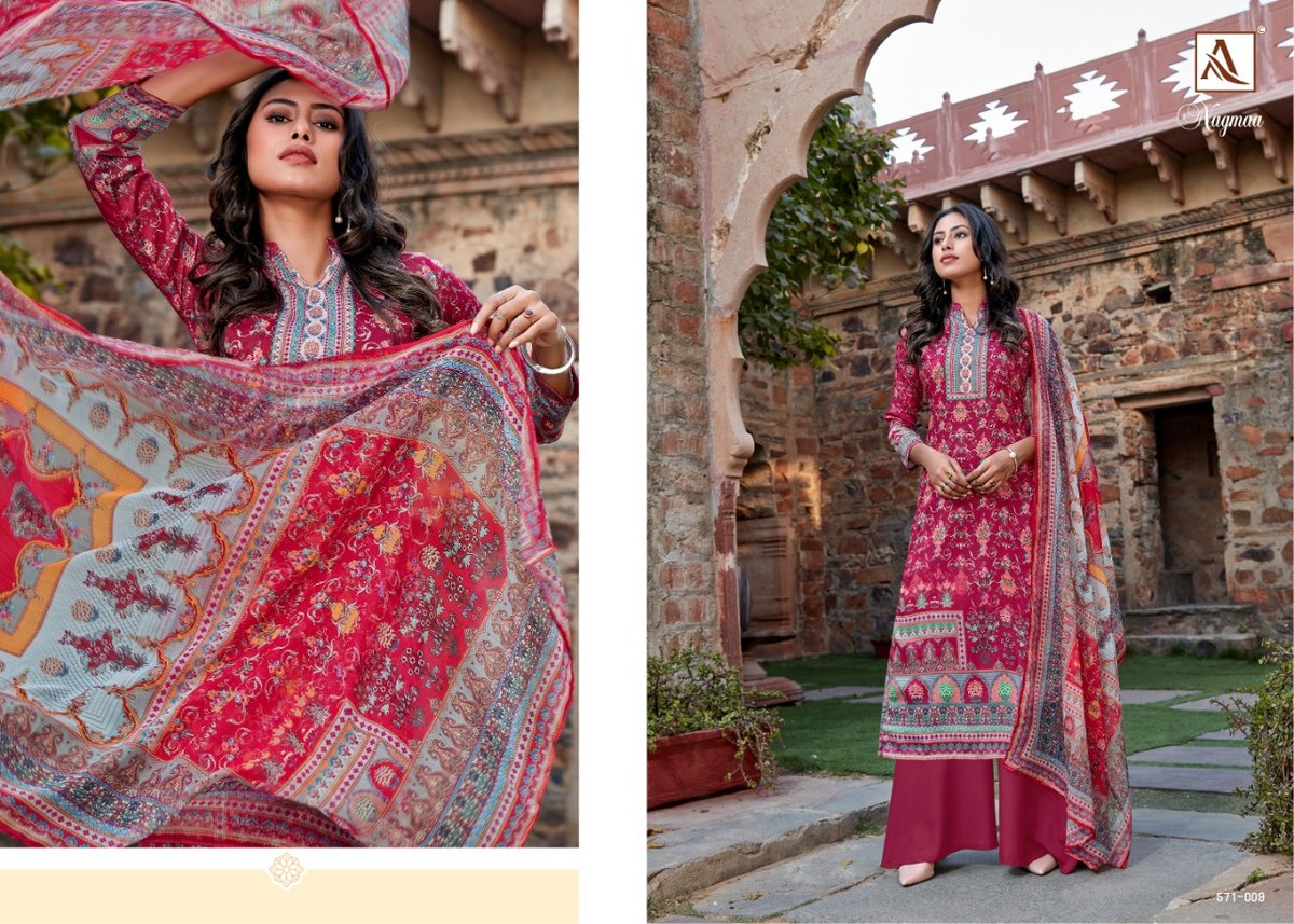 Alok Suits Nagmaa  571-001 to 571-010 Series 9