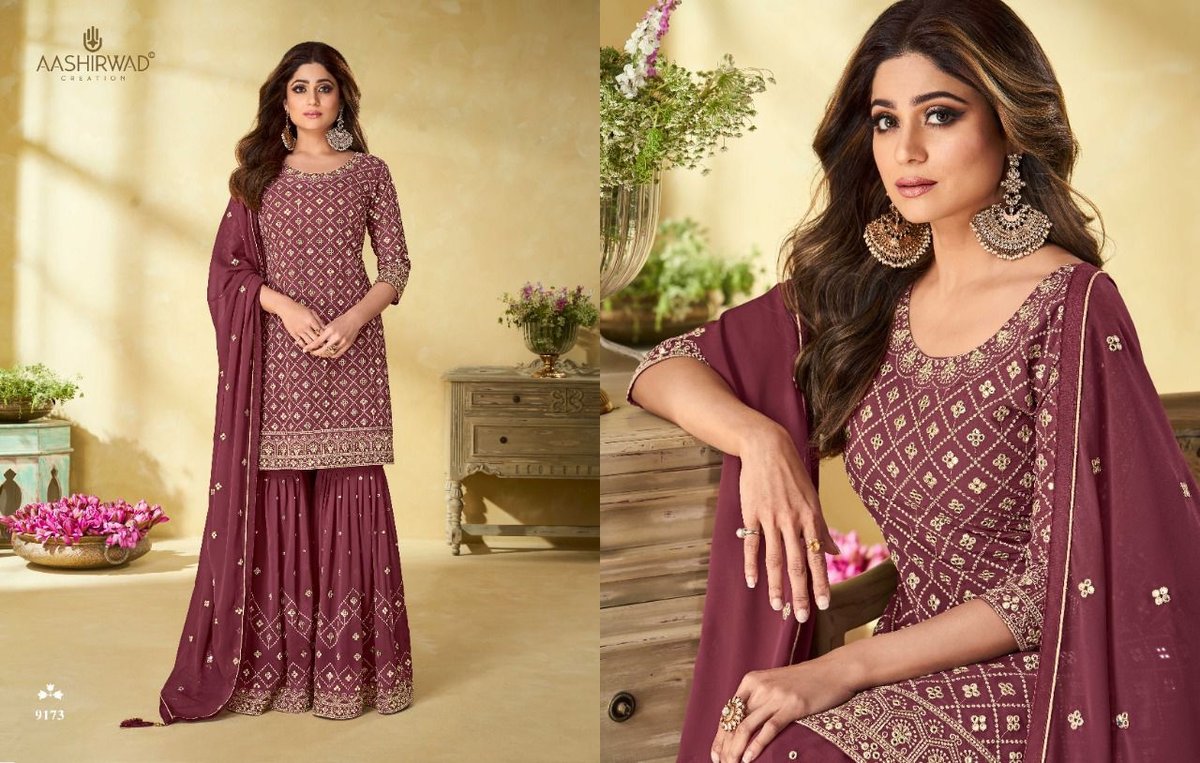 Aashirwad Creation Rihana 9171-9174 Series 3