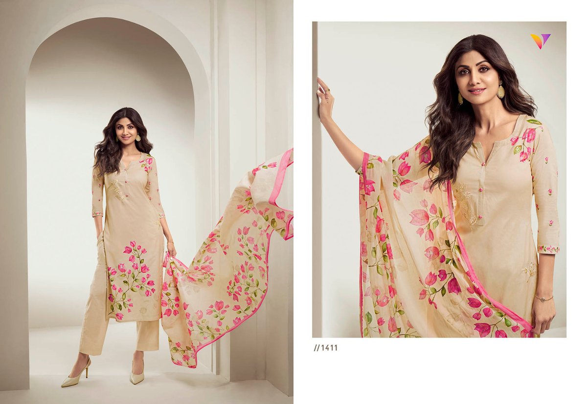 VIRADI FASHION VATSAM SHILPA VOL-12 1411 TO 1416 1